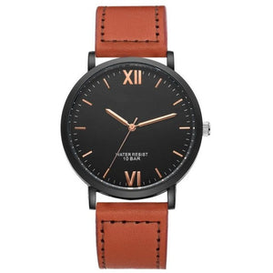 GAIETY  Top Luxury Watch Men Brand Men's Watches Faux Leahter Band Quartz Wristwatch Fashion casual watches Men #817