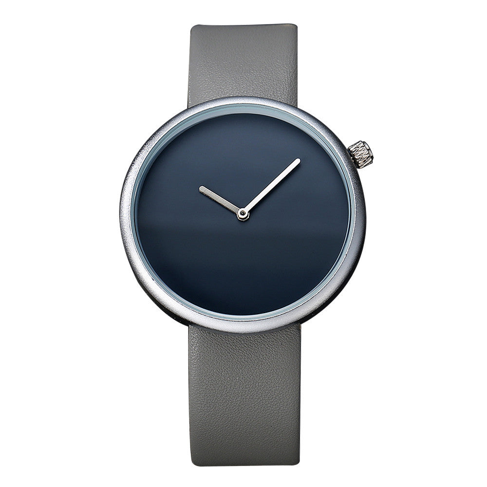 TOMI Fashion Casual Men 's Roundedssines Retro Design Leather Band Watch