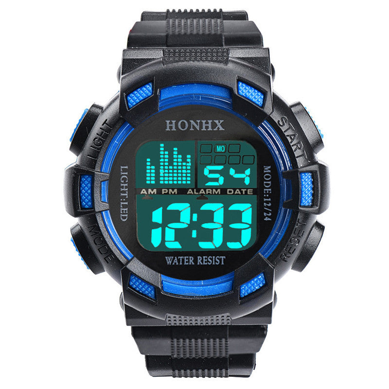 Fashion Mens Digital LED Analog Quartz Alarm Date Sports Wrist Watch