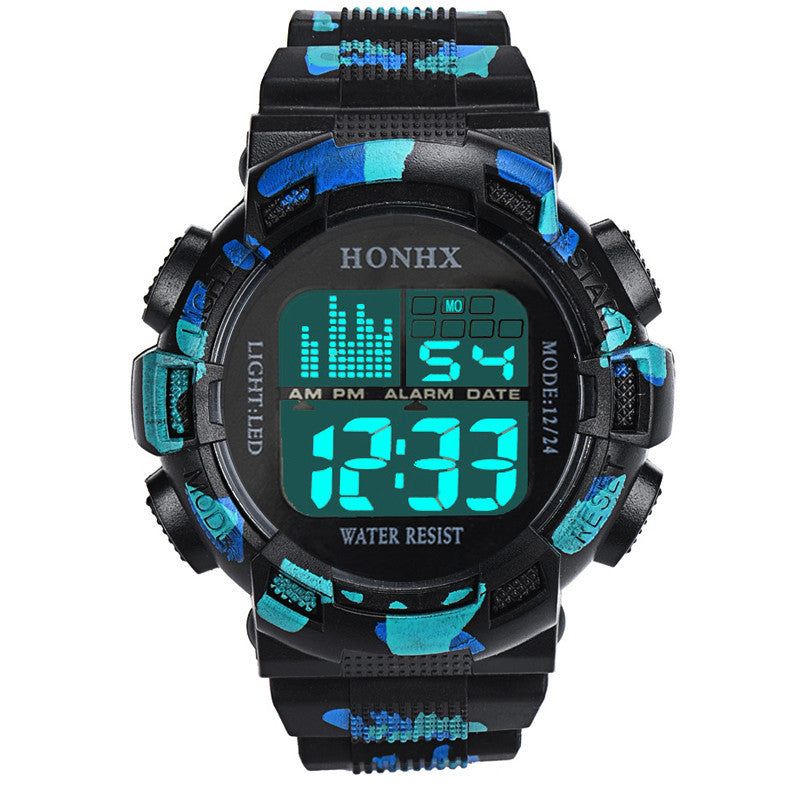 Fashion Mens Digital LED Analog Quartz Alarm Date Sports Wrist Watch