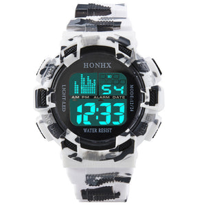Fashion Mens Digital LED Analog Quartz Alarm Date Sports Wrist Watch