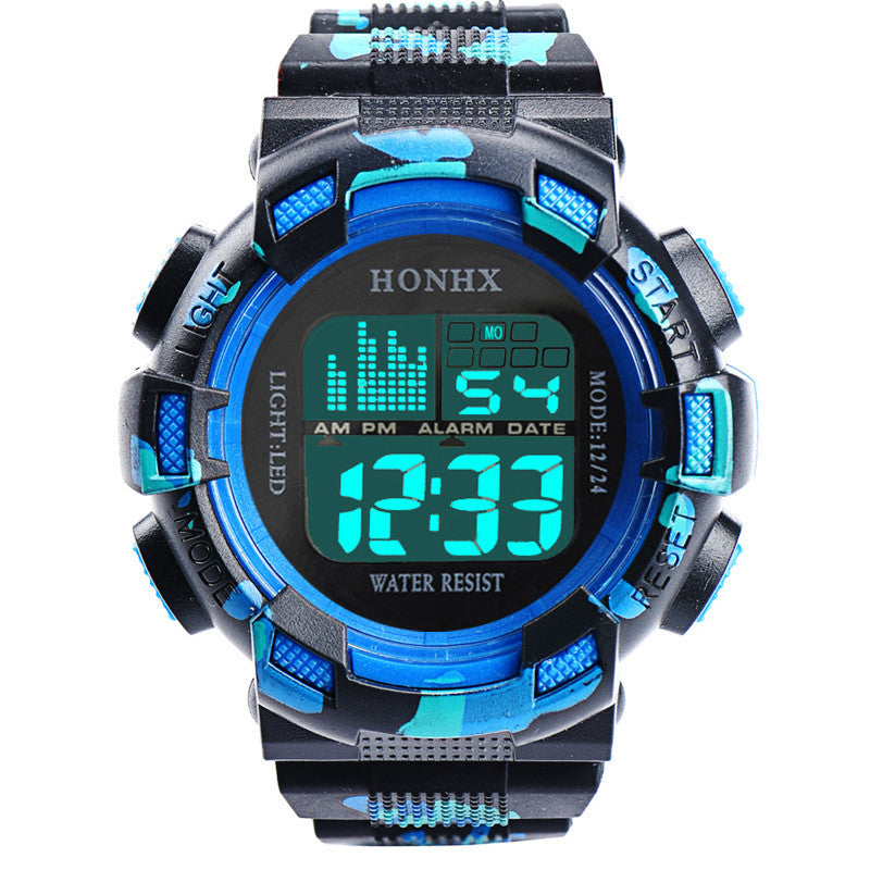 Fashion Mens Digital LED Analog Quartz Alarm Date Sports Wrist Watch