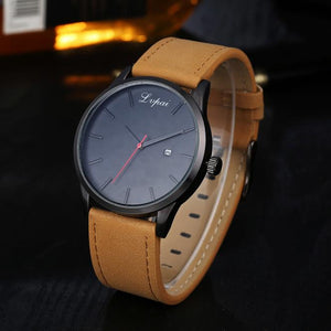 Luxury Women's Men's Watches Analog Quartz Leather Sport Wrist Dress Date Watch