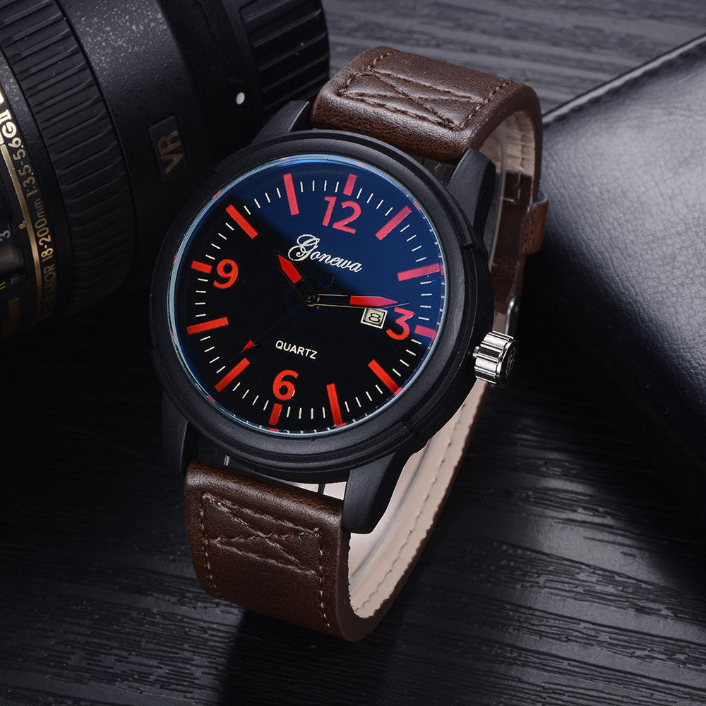 GONEWAsiness Men Fashion Luxury Watch Casual Full Steel Calendar Quartz