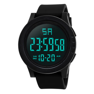 LED Waterproof Digital Quartz Fashion Watch Military Sport Men's